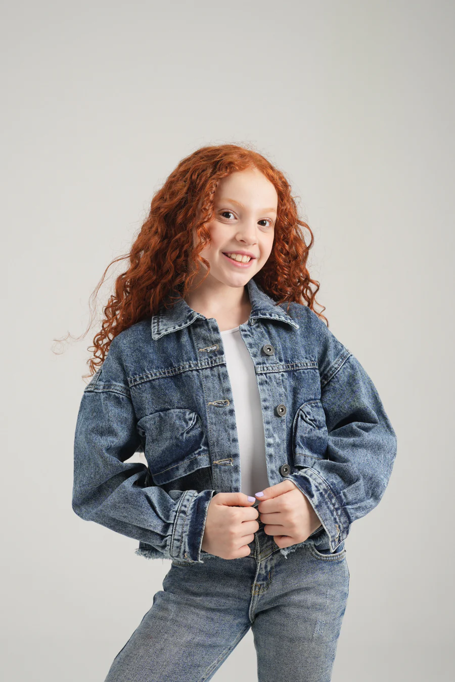 Denim Jacket for Girls - Image 8
