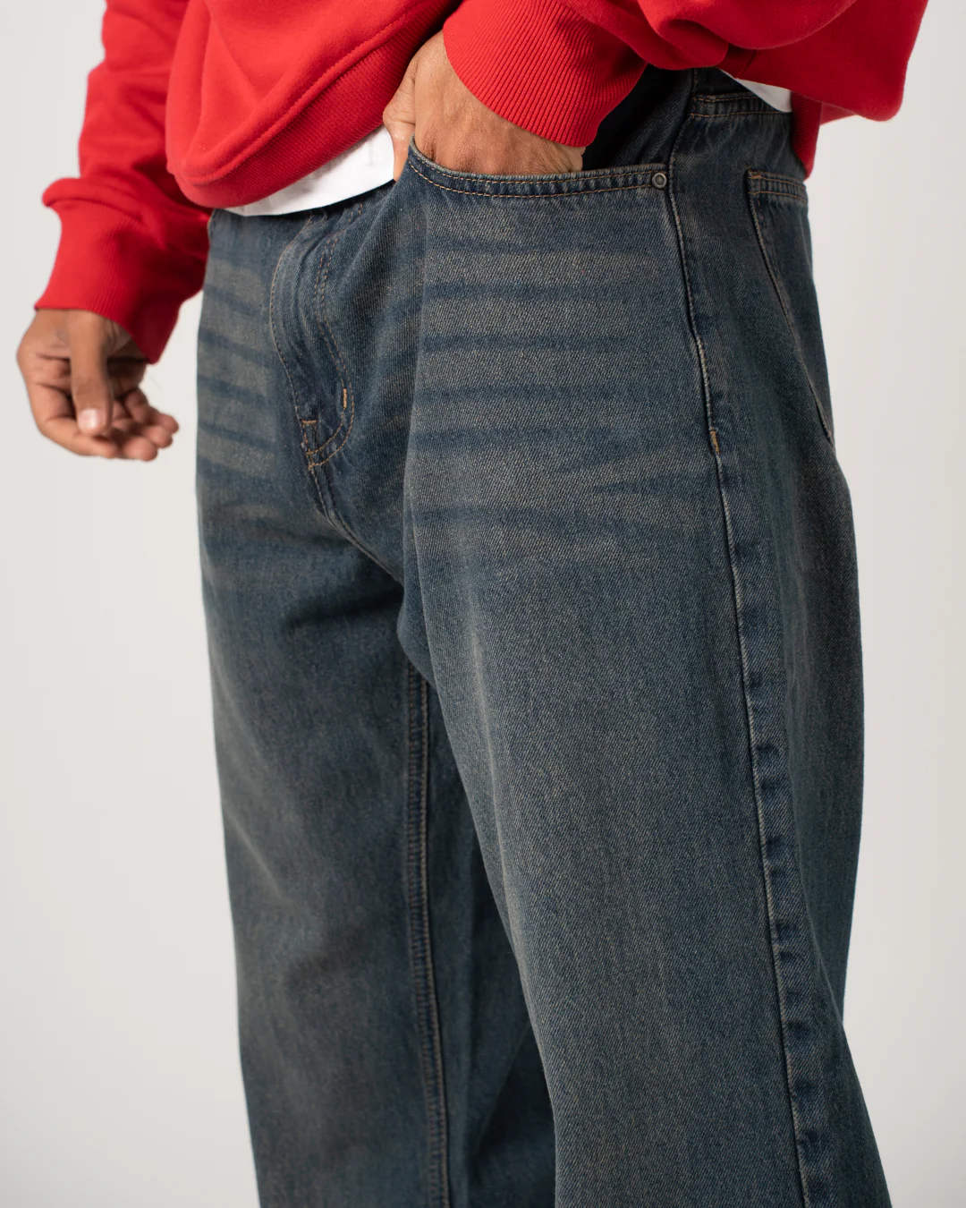 Denim Pants Regular Fit - Image 14