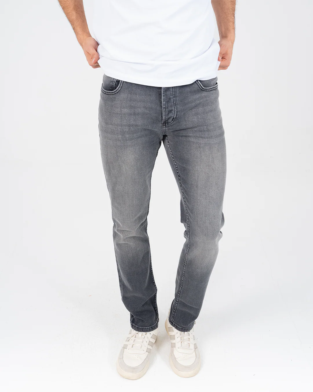 Denim Slim Men Pants - Image 2