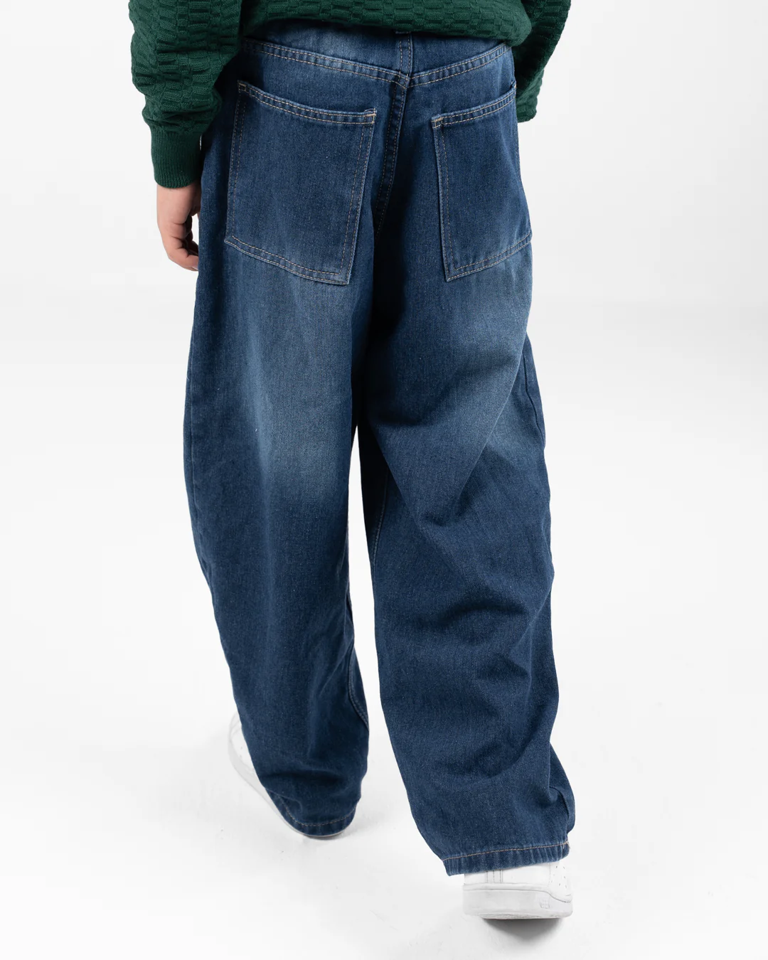 Denim Wide Leg Pants - Image 6
