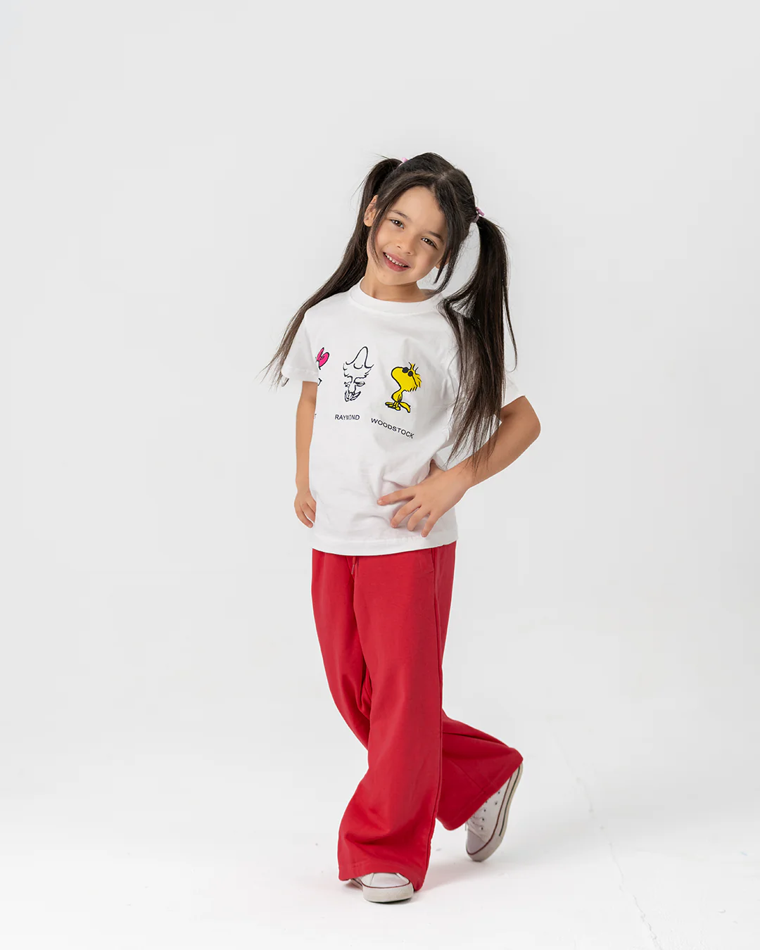Double Face Girls Printed T-shirt