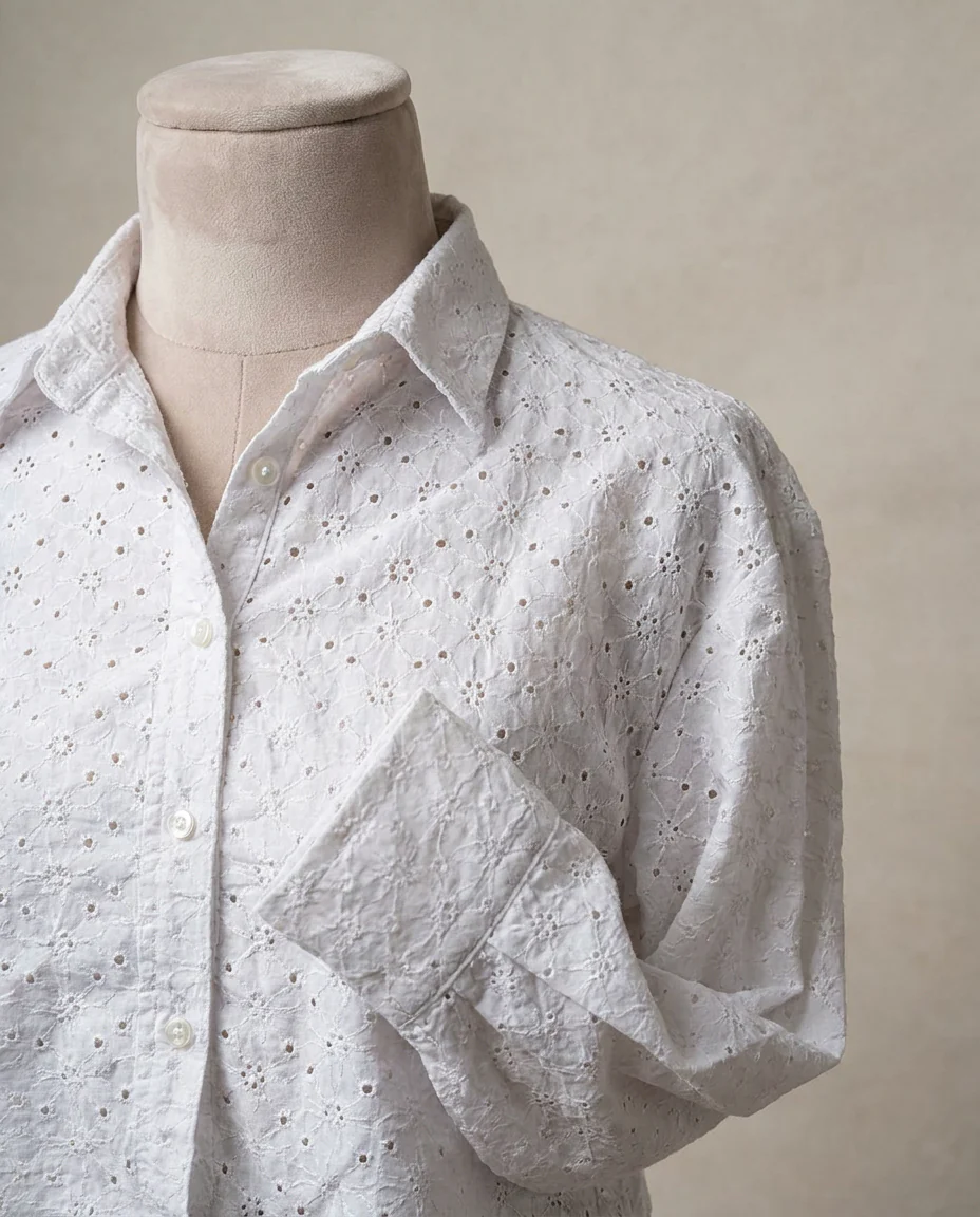 Embroidered Cat Blouse - Image 2