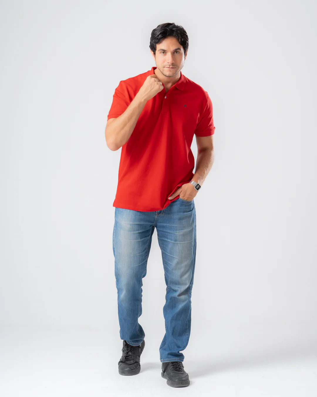 Embroidered Polo T-shirt - Image 15