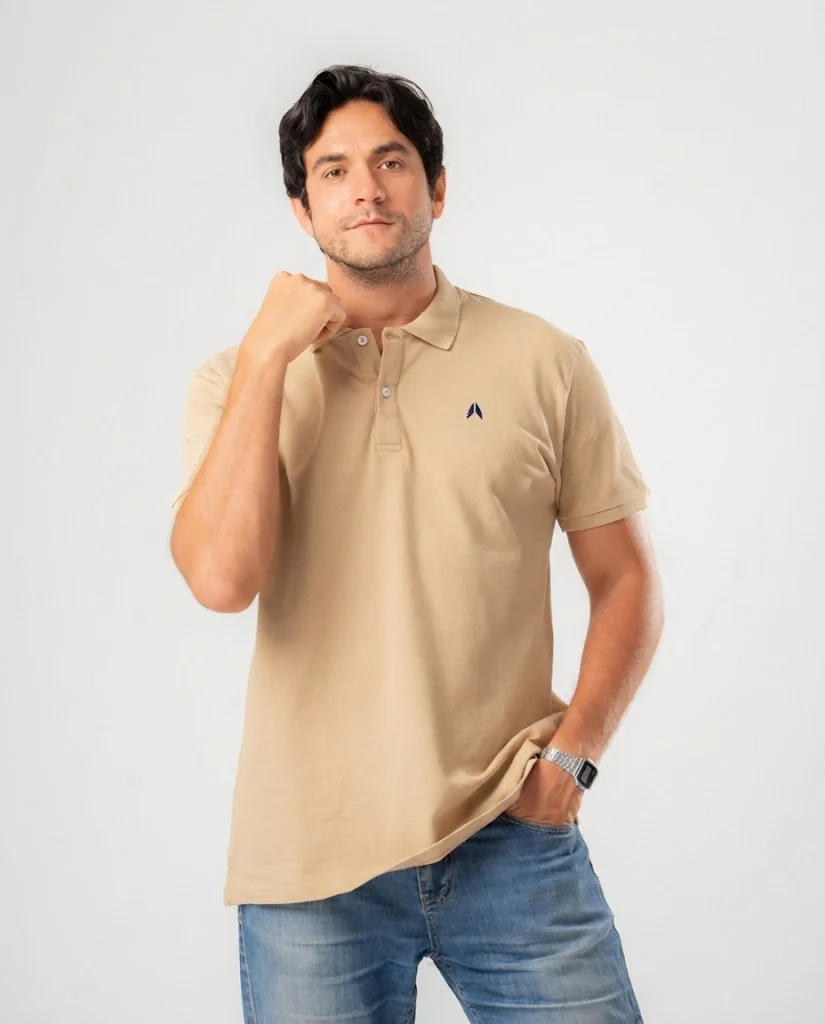Embroidered Polo T-shirt - Image 3