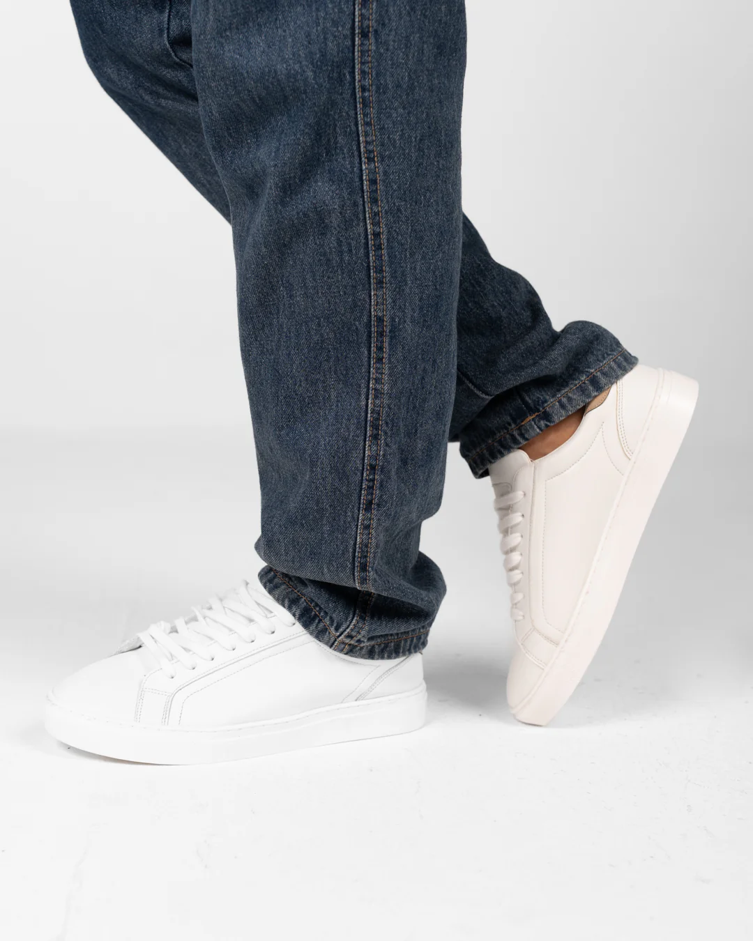 Flat White Sneakers - Image 2
