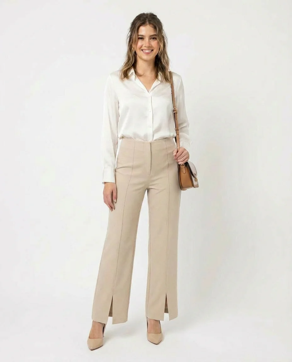 Front Slits Pants