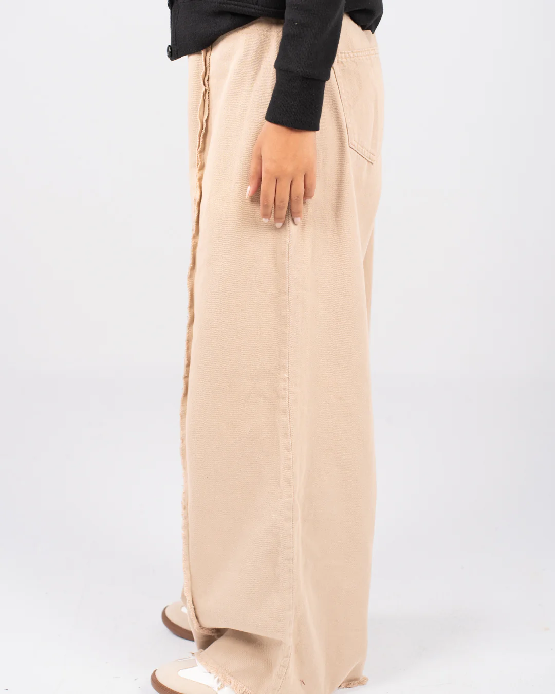 Gabardine Wide Leg Pants - Image 10
