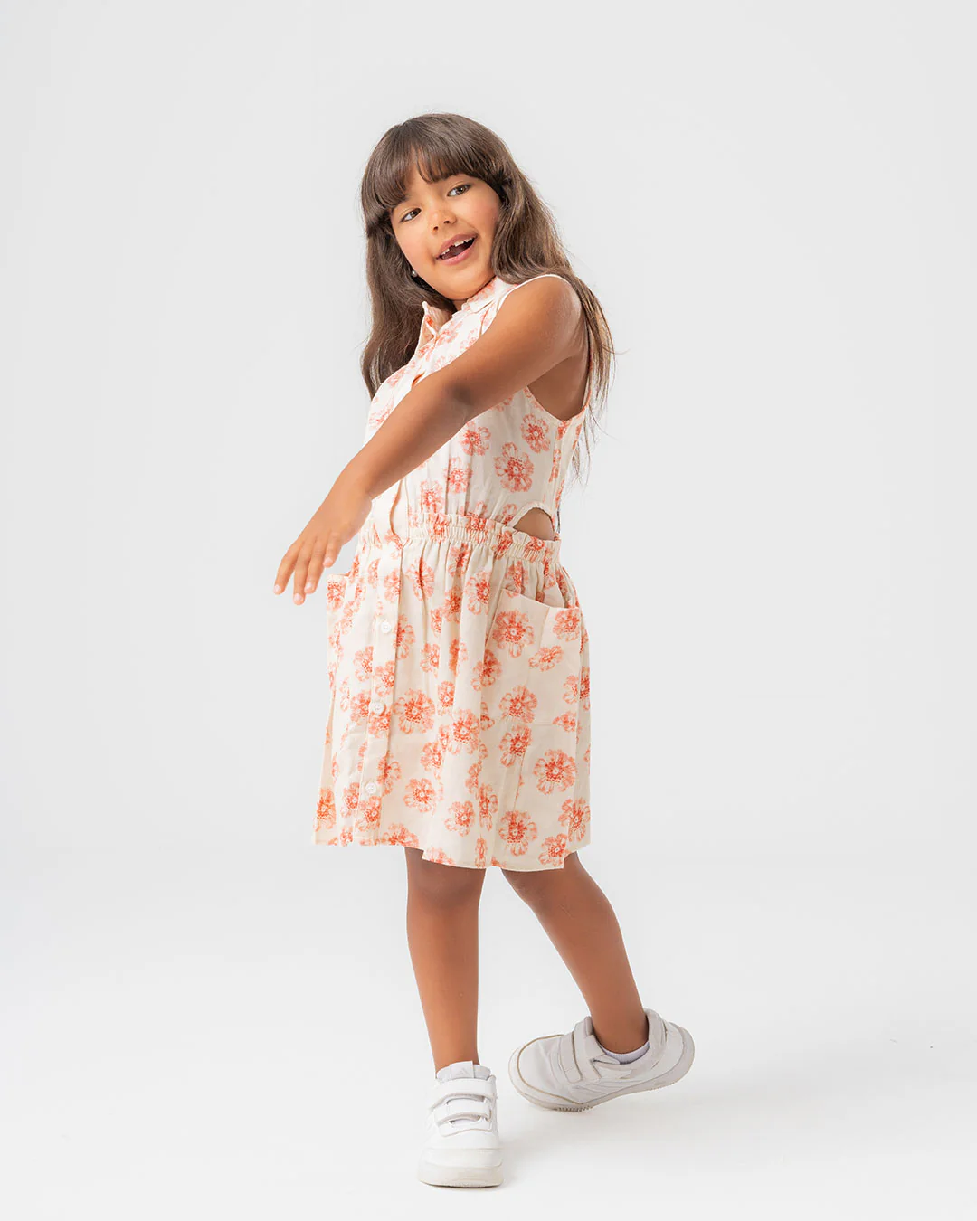 Girls Colorful Dress - Image 4