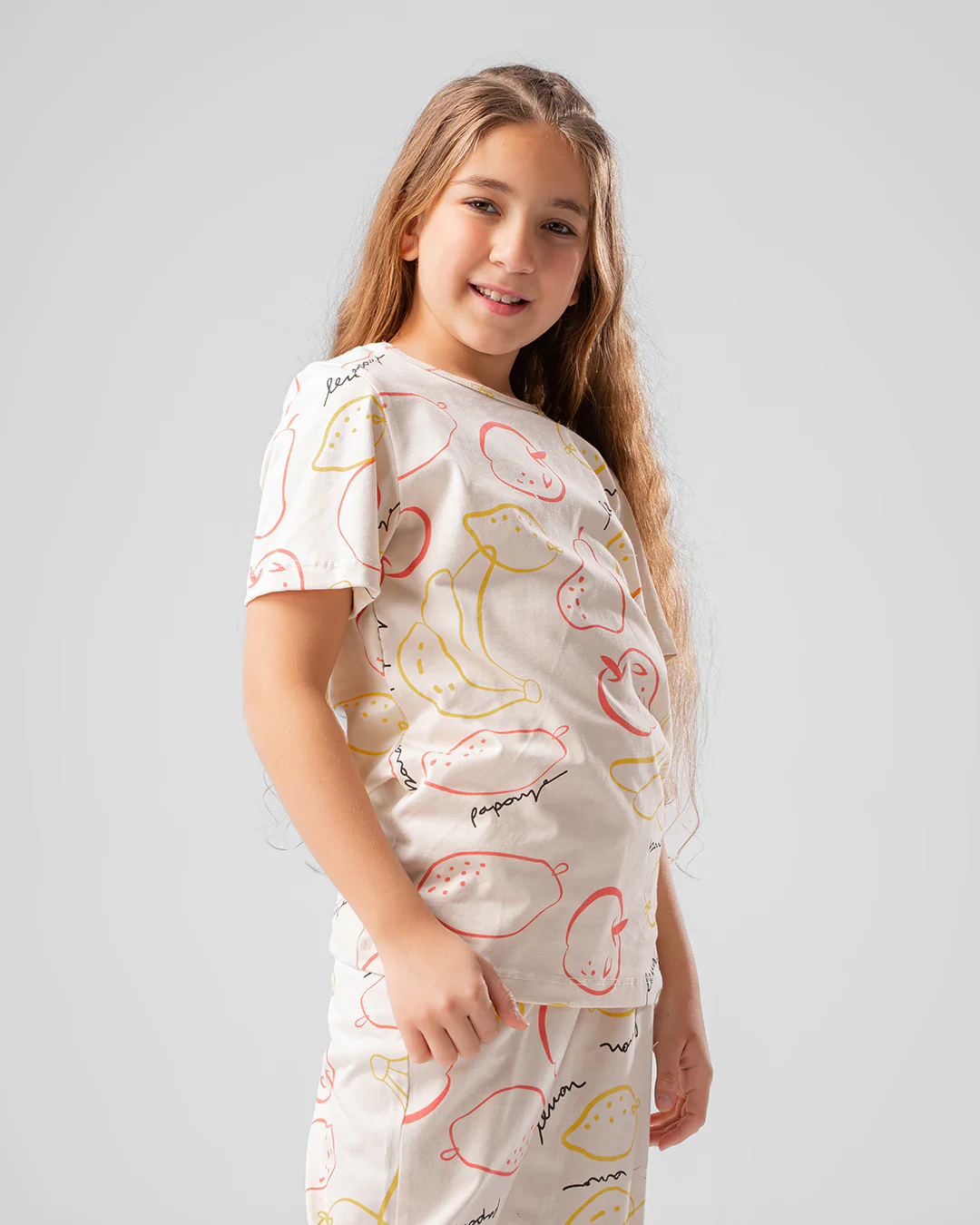 Girls Fruits Pajama - Image 3