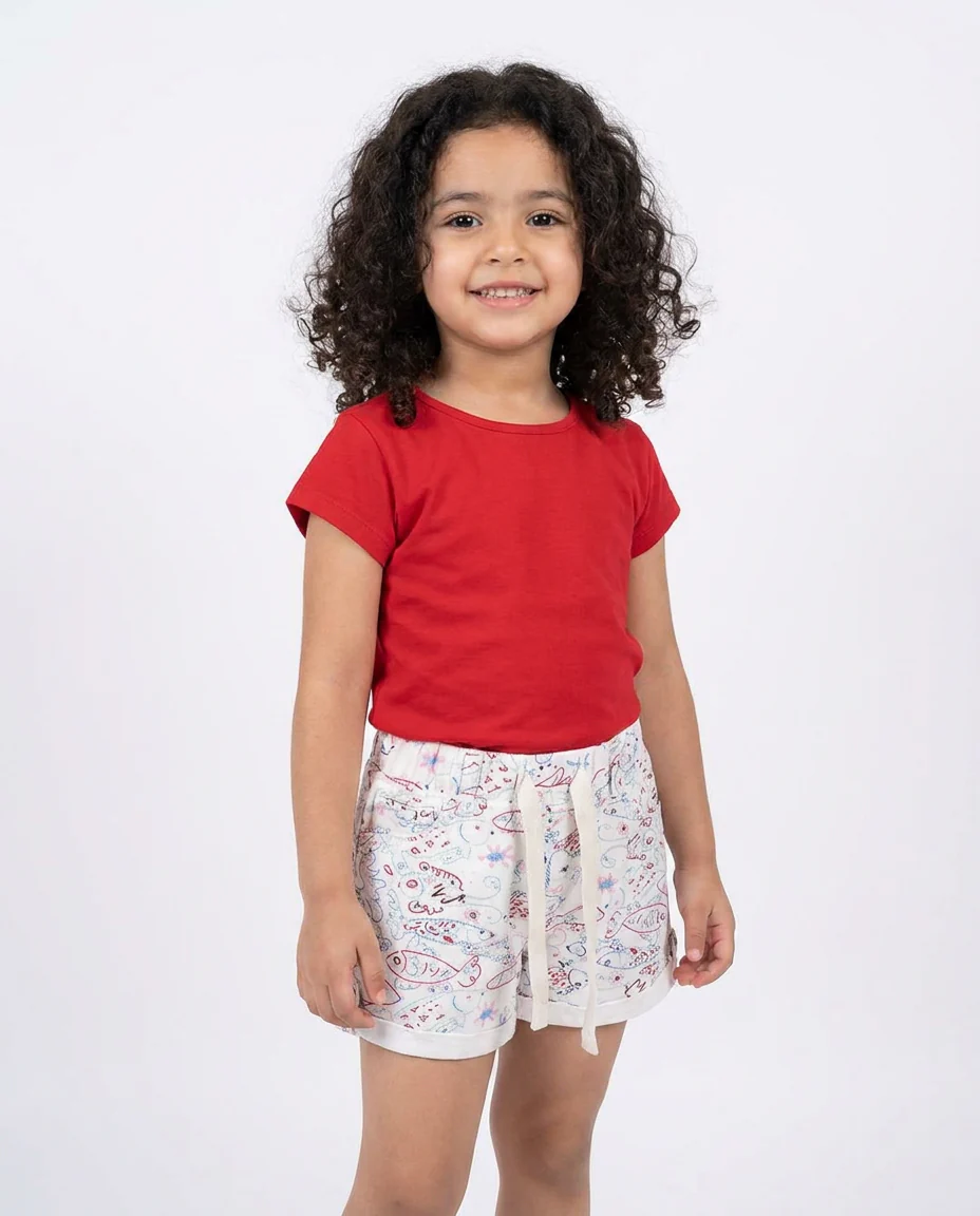 Girls Gabardine Short - Image 4