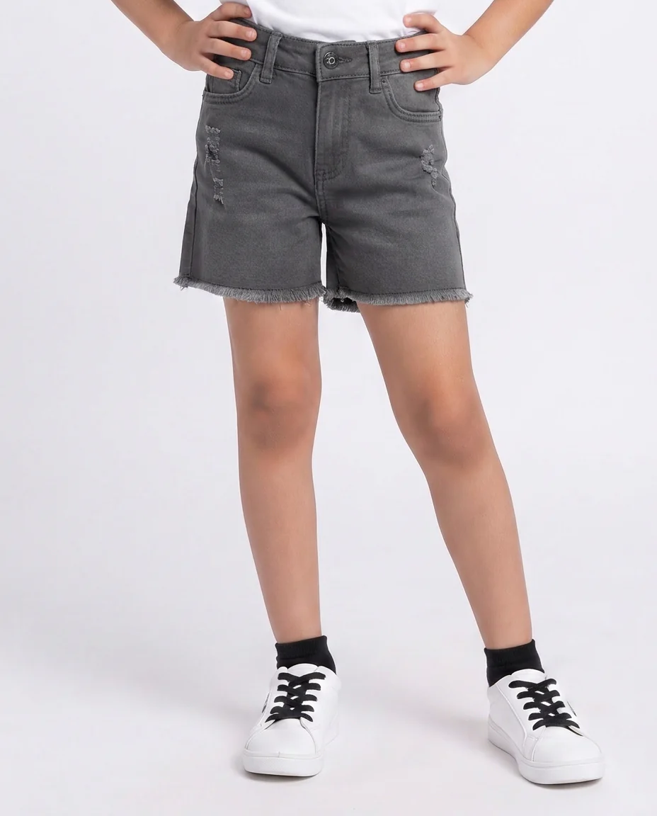 Girls Jeans Short - Image 3