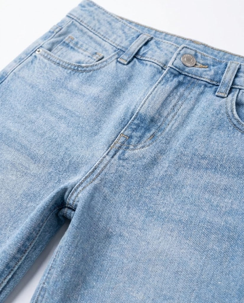 Girls Jeans Wide Leg Pant - Image 4