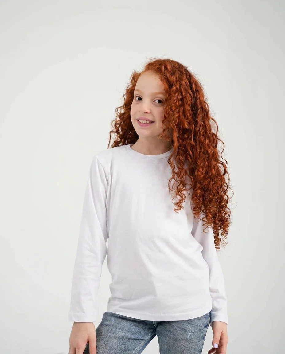Girls long-sleeve roundneck t-shirt - Image 15
