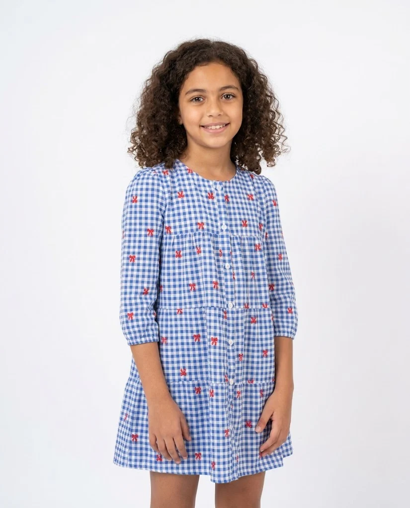 Girls Long Sleeves Dress