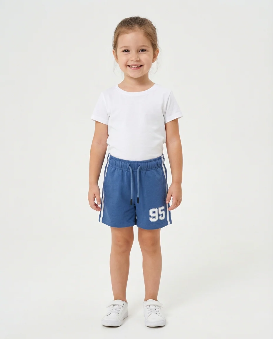 Girls Printed 95 Short - Image 2