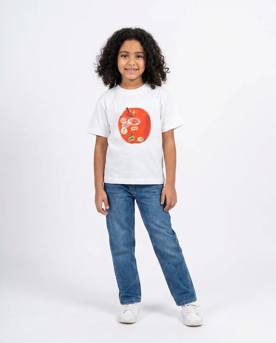 Printed Adore Fruit half Sleeves T-shirt