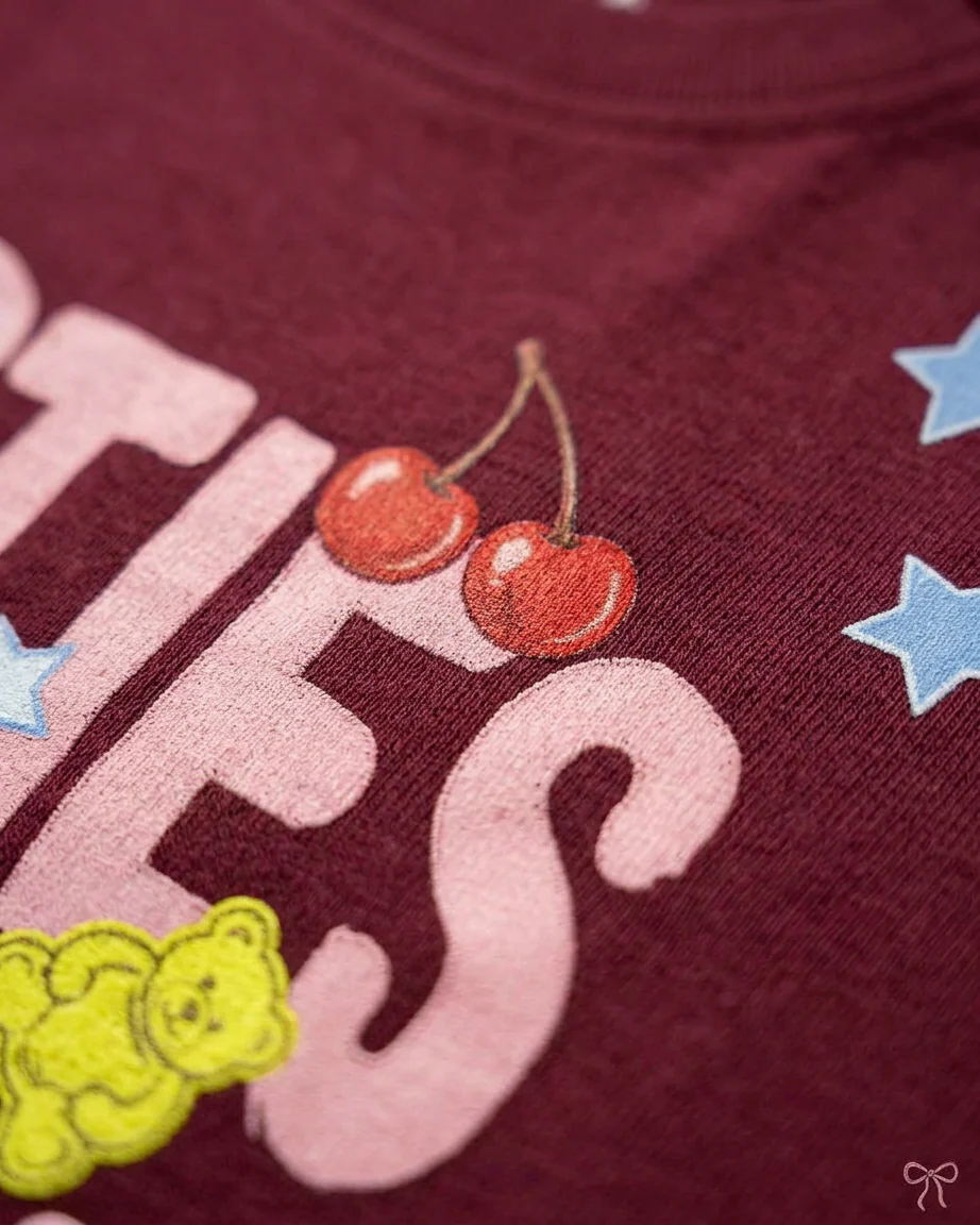 Girls Printed Besties Half Sleeves T-shirt - Image 2