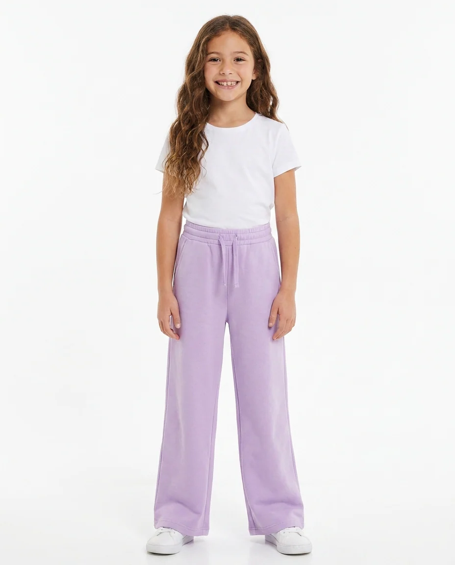 Girls Printed Brooklyn Pant Wide Leg Fit - Image 2