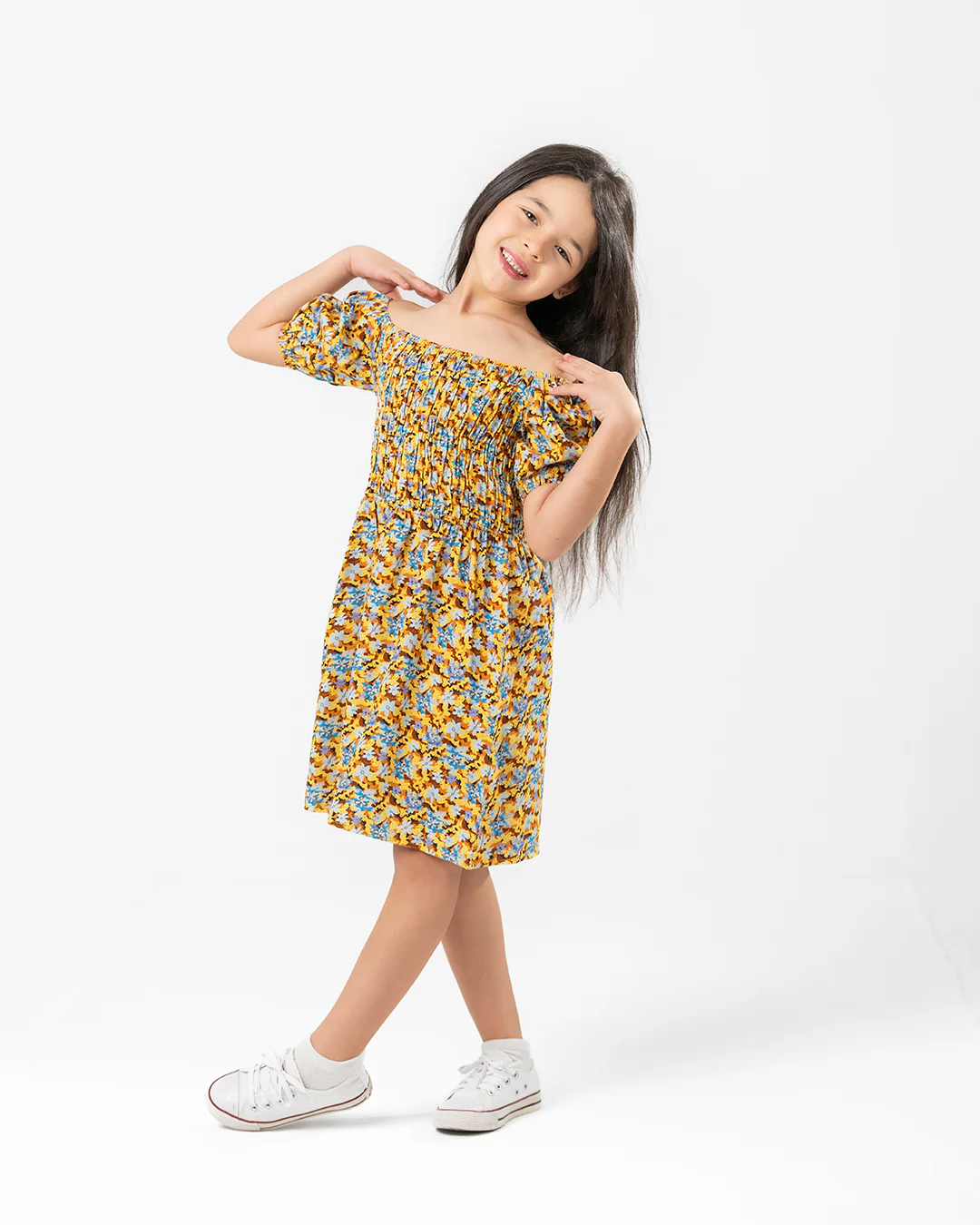 Girls Printed Dress
