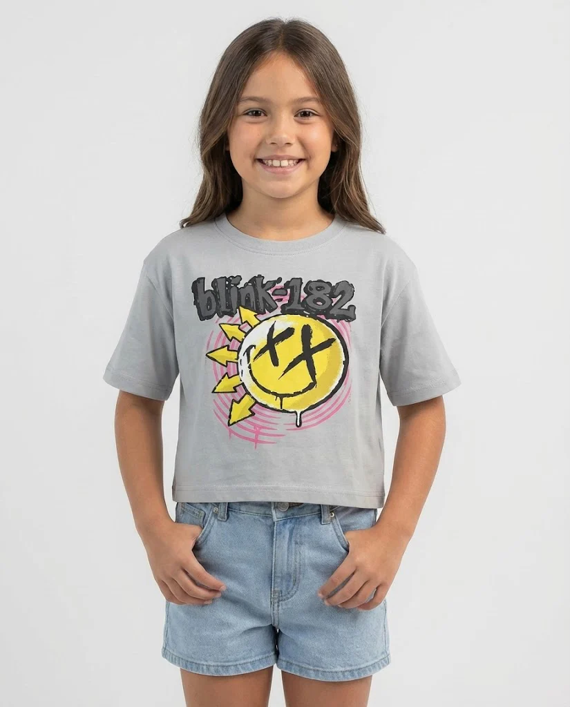 Girls Printed Half Sleeves T-shirt - Image 2