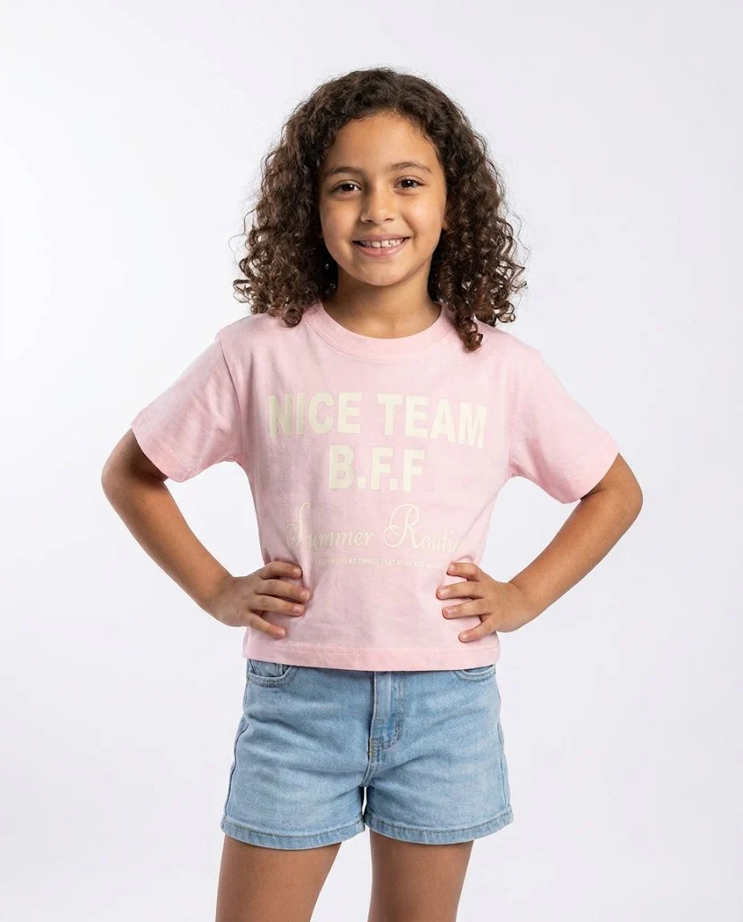 BFF Mood Printed T-Shirt - Image 2