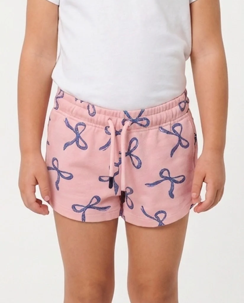Girls Printed Short