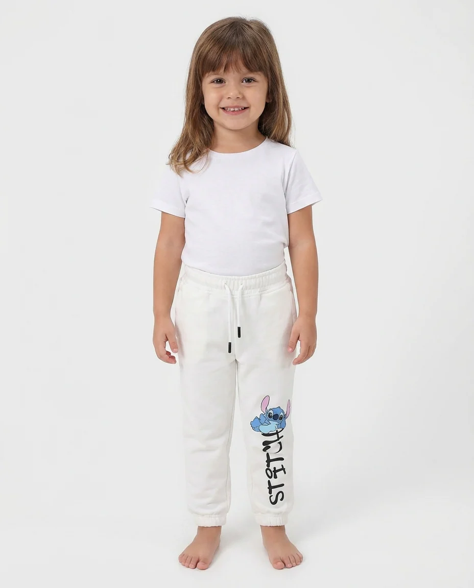 Girls Printed Stitch Summer Melton Pant - Image 3
