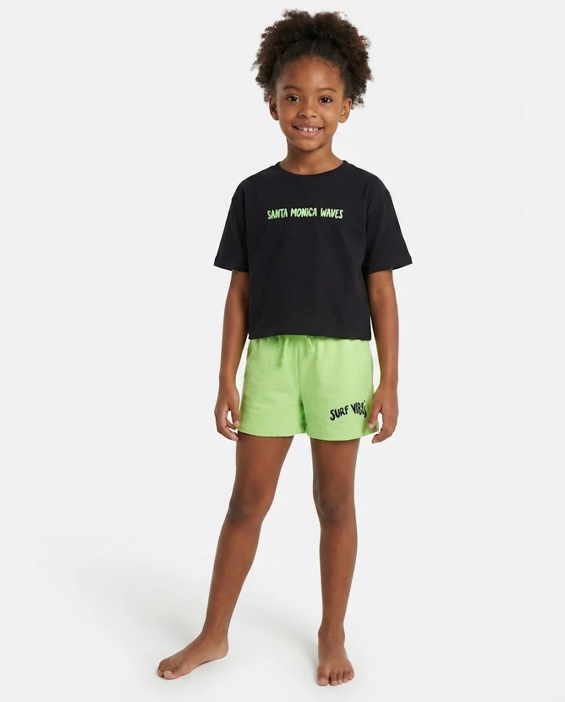Girls Printed Training Suit - Image 2