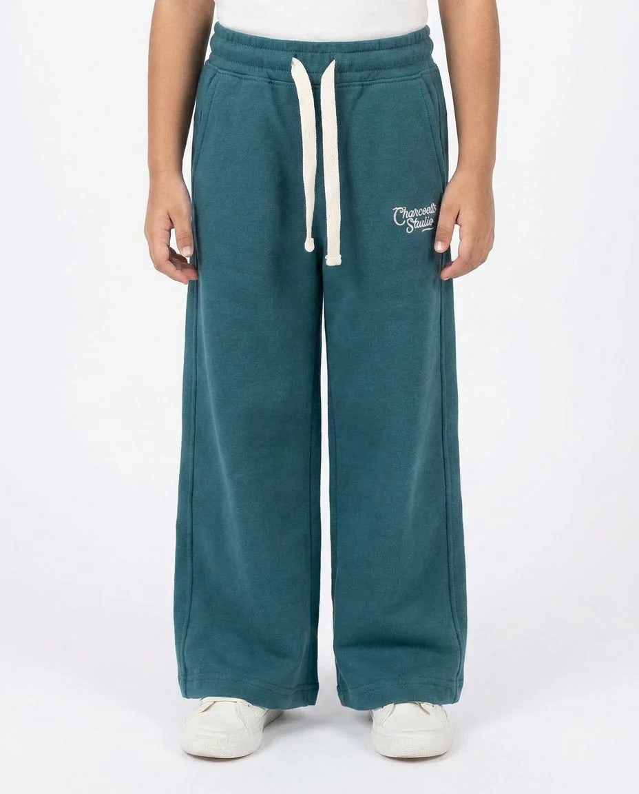 Girls Printed Wide Leg Pant