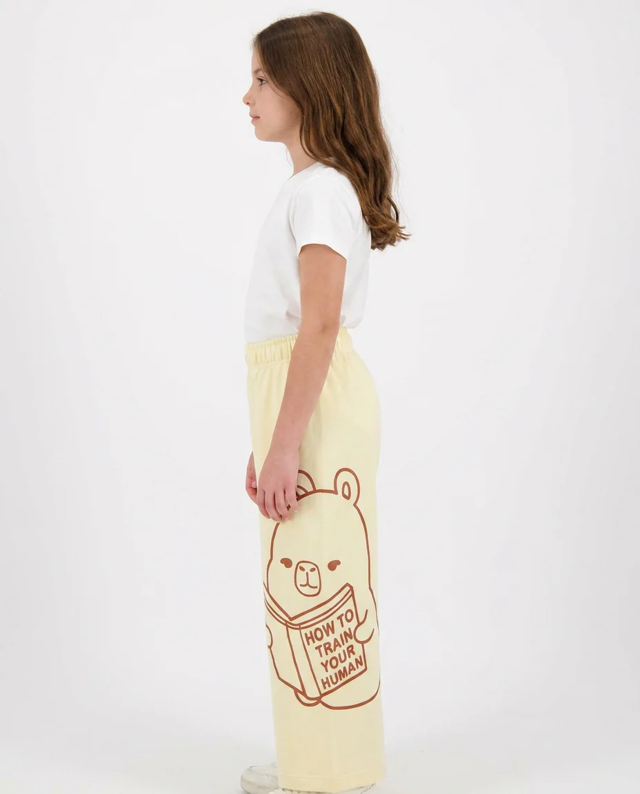 Girls Printed Wide Leg Pant - Image 4