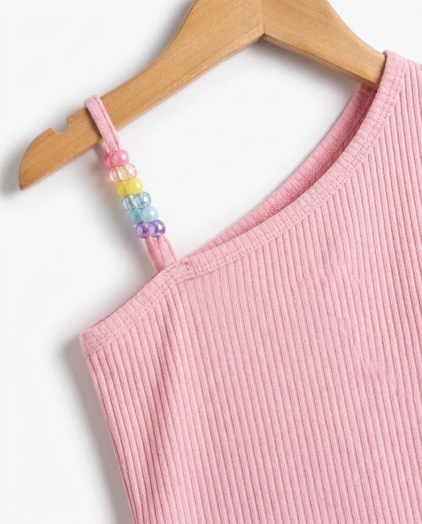 Girls Sleeveless T-shirt - Image 3