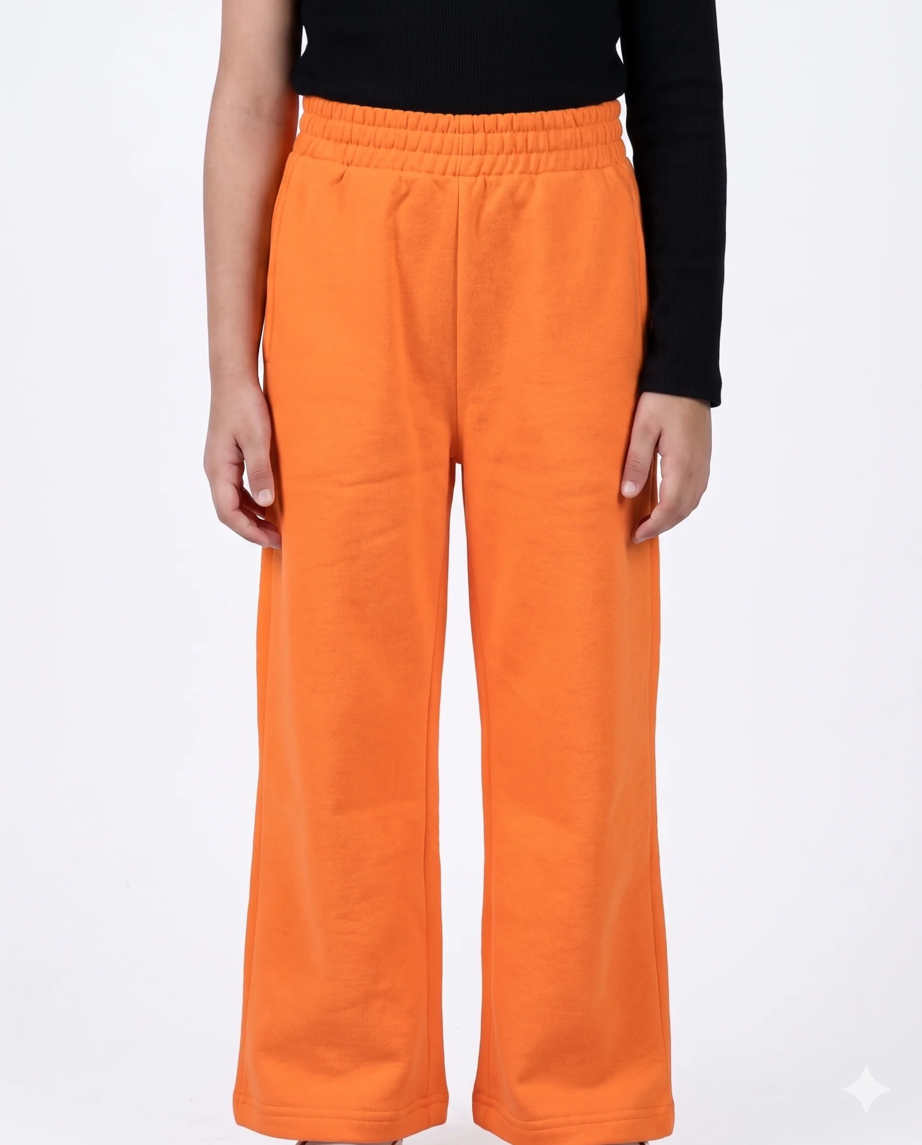 Girls Summer Melton Plain Pant - Image 6