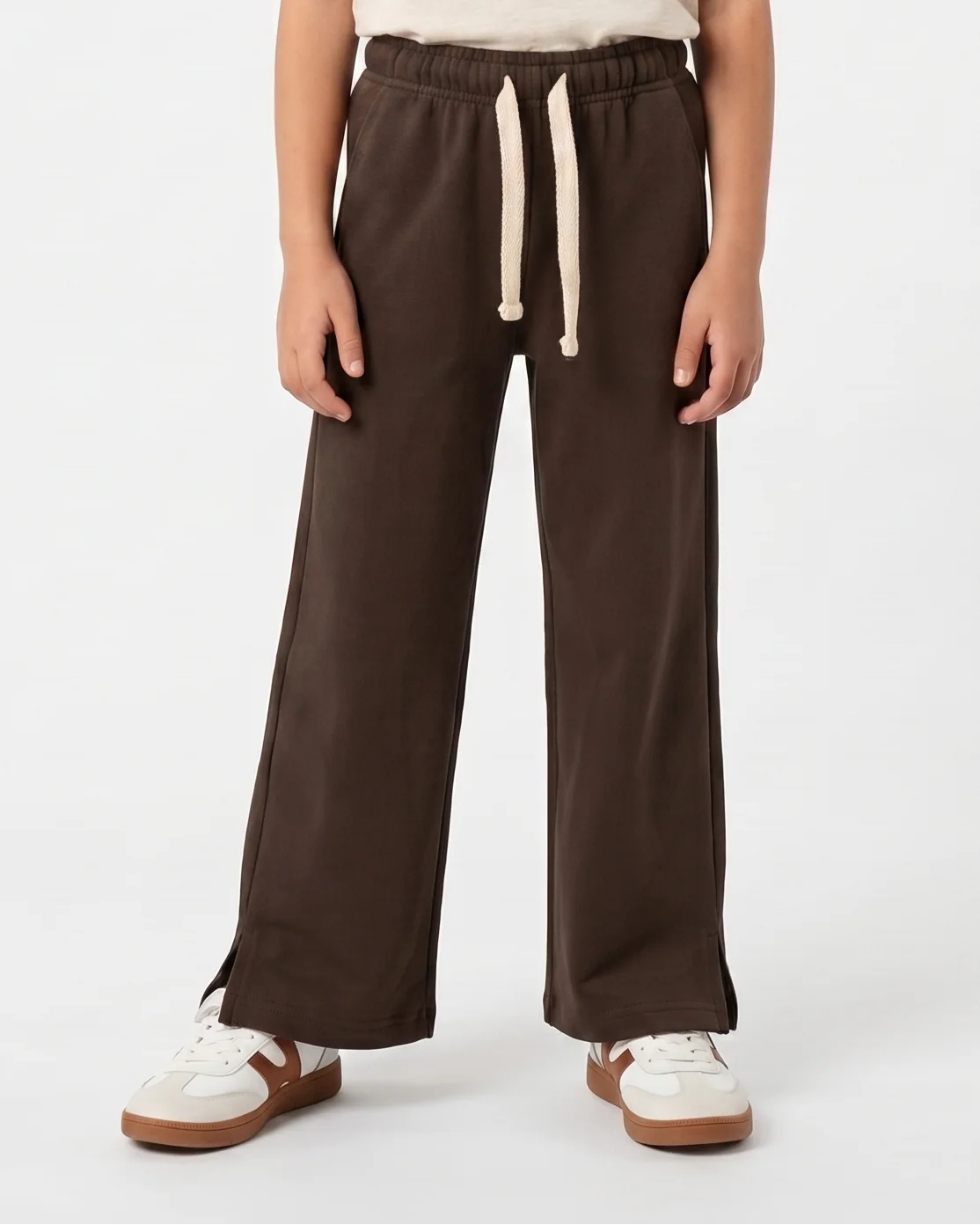 Girls Wide Leg Casual Pant