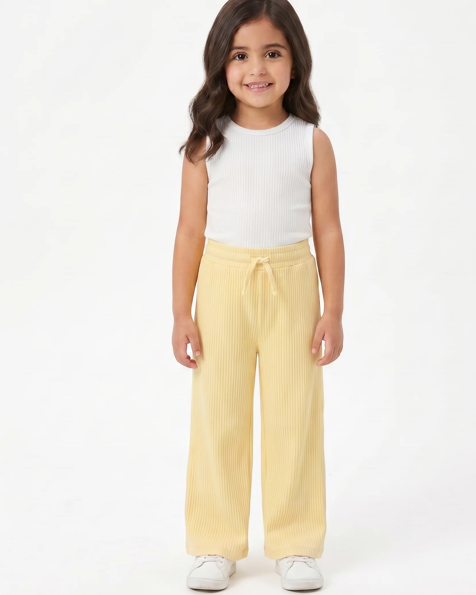 Girls Wide Leg Casual Pant - Image 2