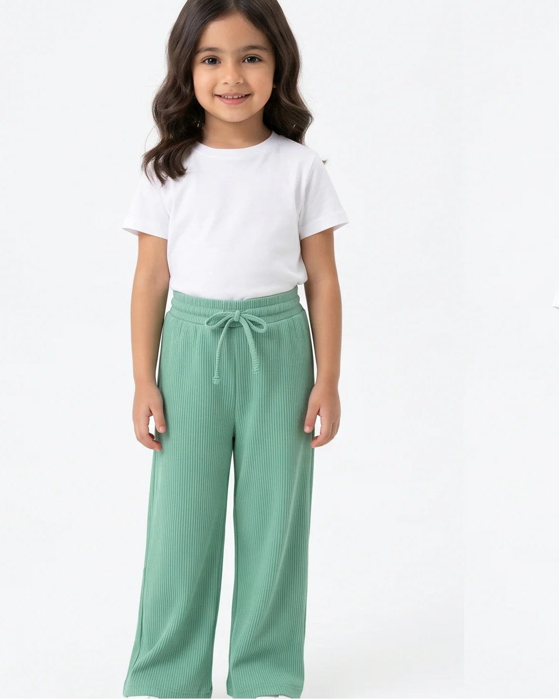 Girls Wide Leg Casual Pant - Image 3