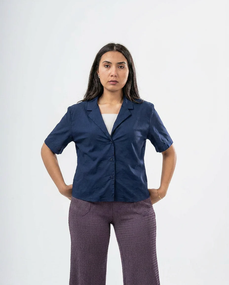 Half Sleeves Women Blouse - Image 5