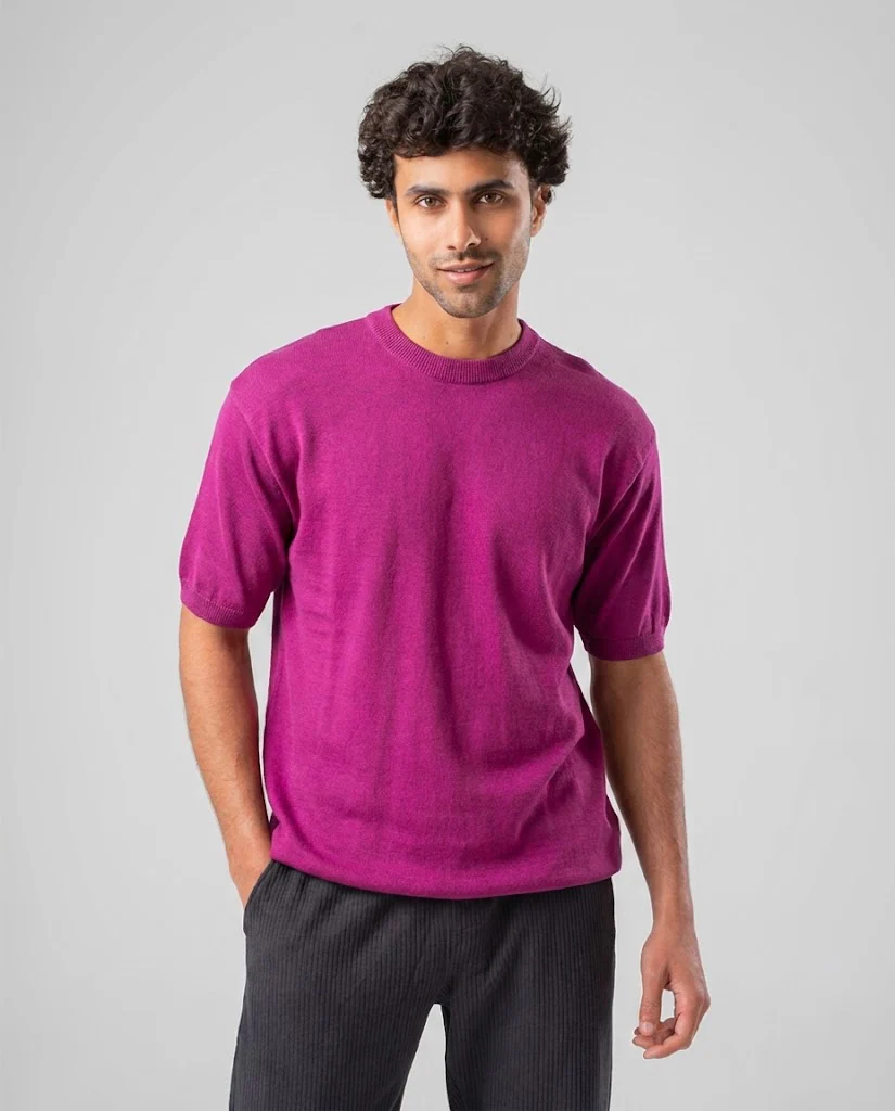 Knitted Men T-shirt - Image 7