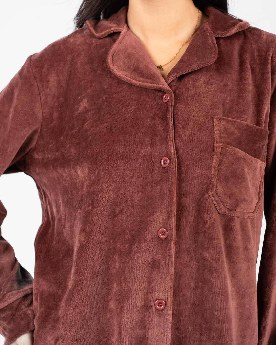 Long Sleeve Night Shirt - Image 5