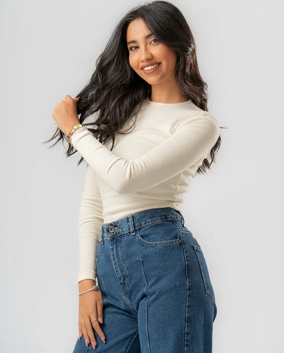 Long Sleeves Women Top - Image 13