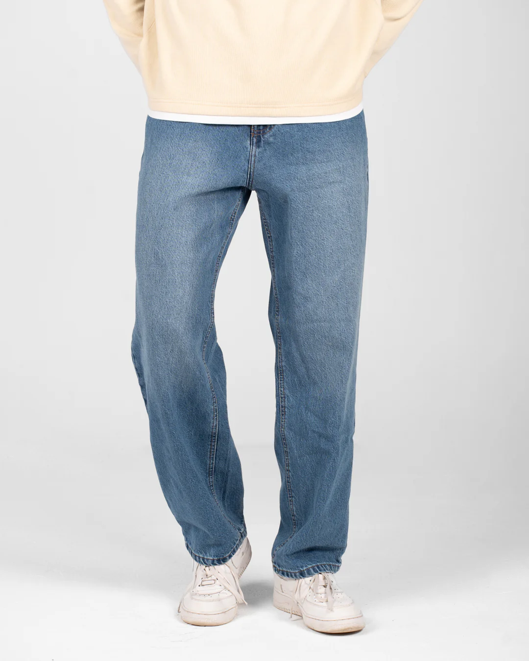 Men Baggy Fit Jeans Pants - Image 4