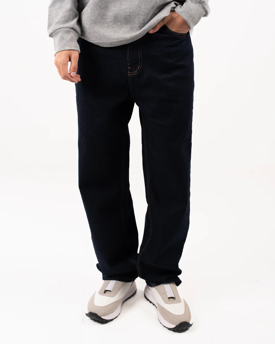Men Baggy Fit Jeans Pants - Image 5