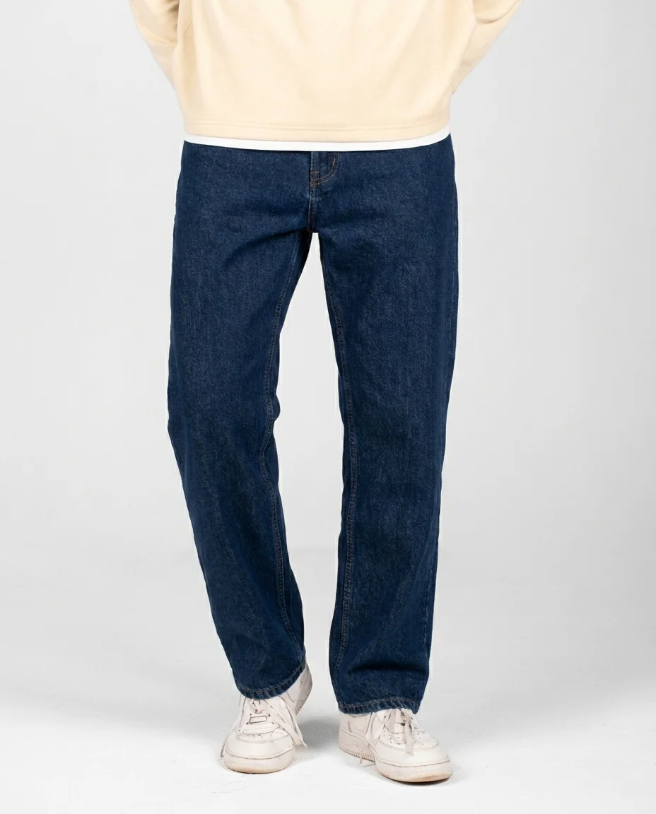 Men Baggy Fit Jeans Pants - Image 7