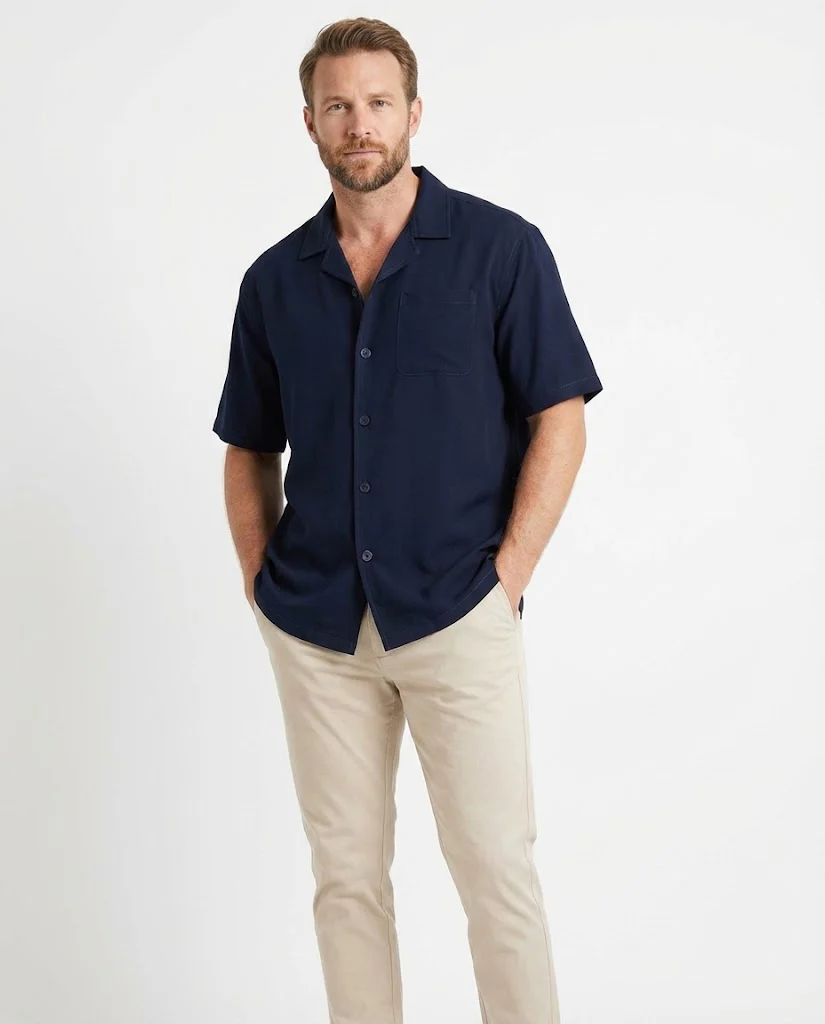 Men Casual Half Sleeves Shirt - Image 6