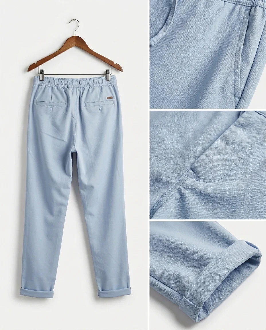 Men Casual Pant Reguler Fit - Image 3