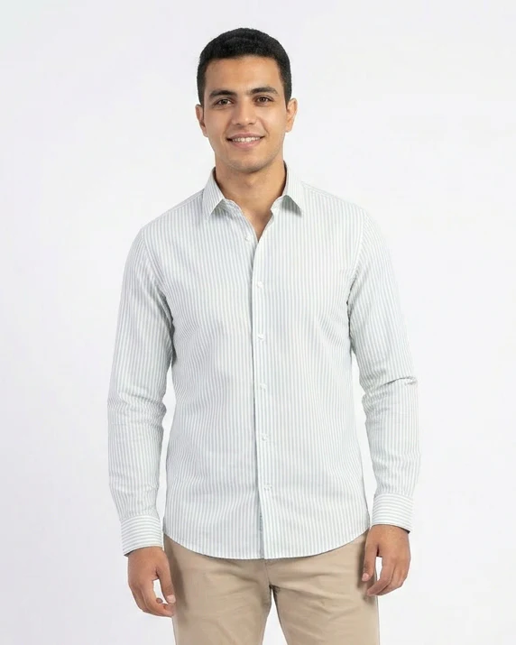 Men Classic Stripped Shirt