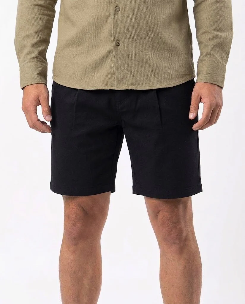 Men Plain Casual Shorts - Image 4