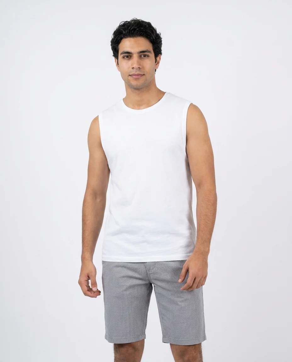 MEN GABARDINE SLACK SHORT - Image 4