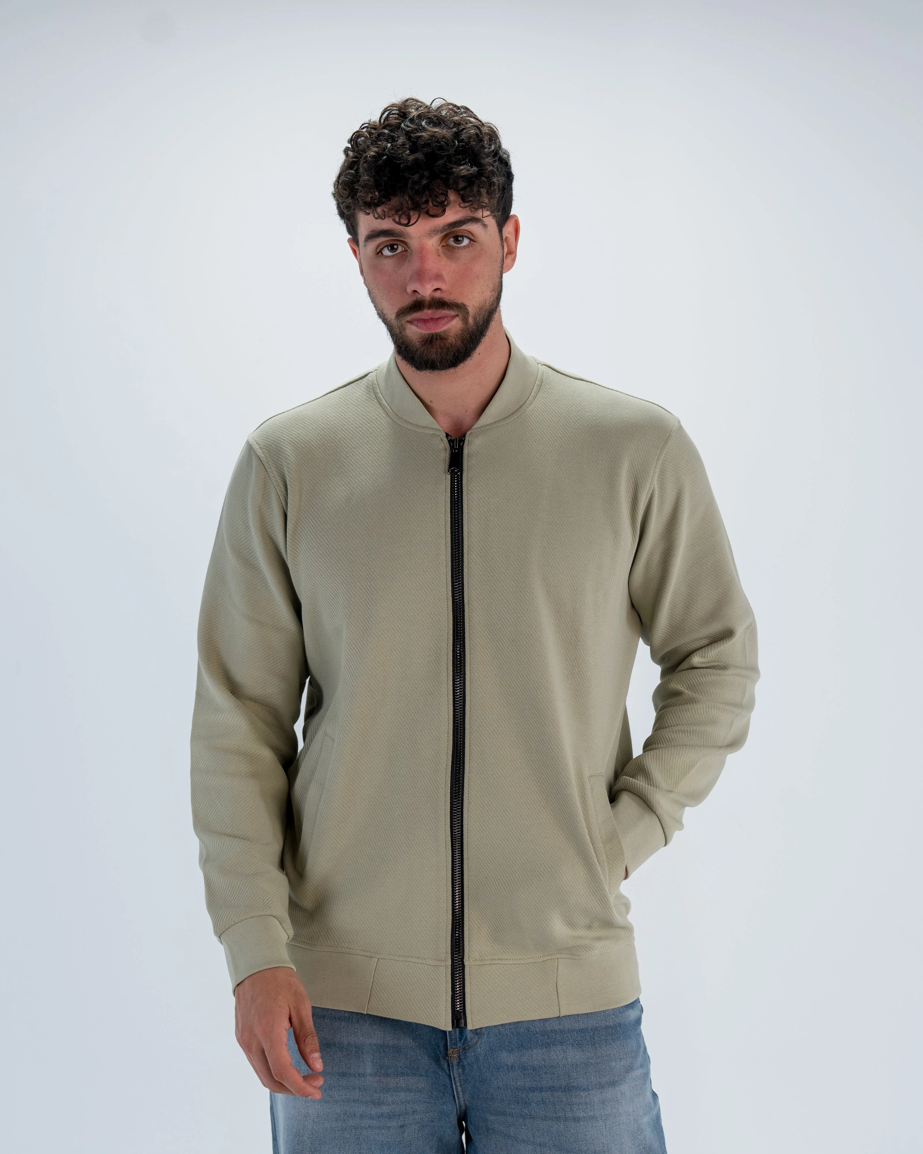 Men jacquard sweatshirt - Image 3
