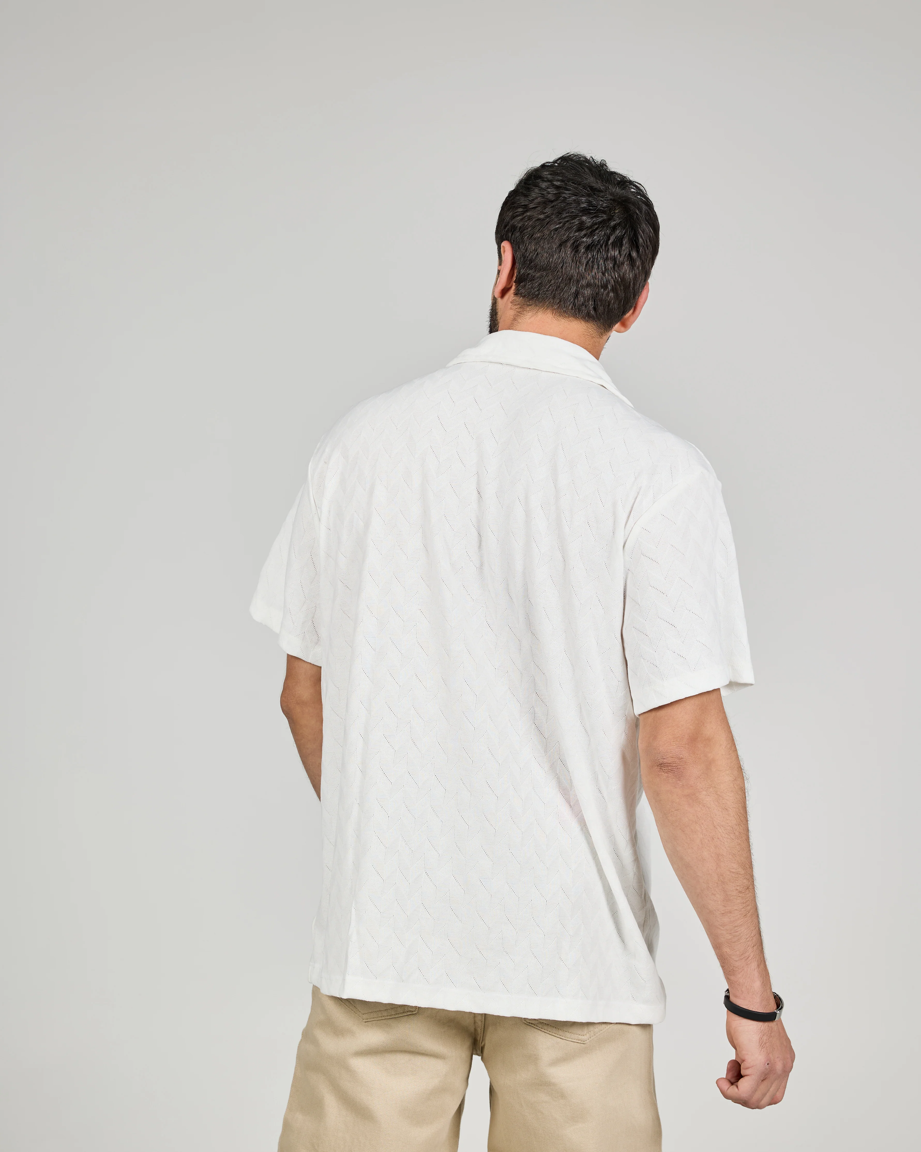MEN Pattern HALF SLEEVES SHIRT - Image 4