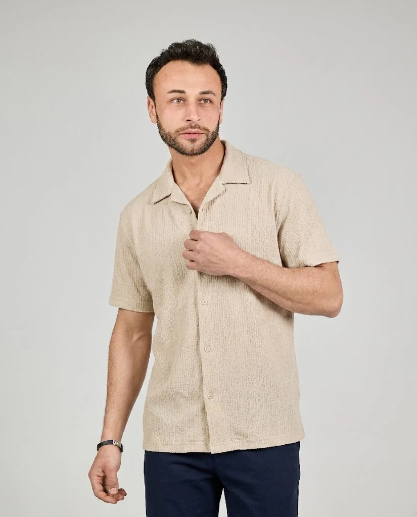 MEN Pattern HALF SLEEVES SHIRT - Image 6
